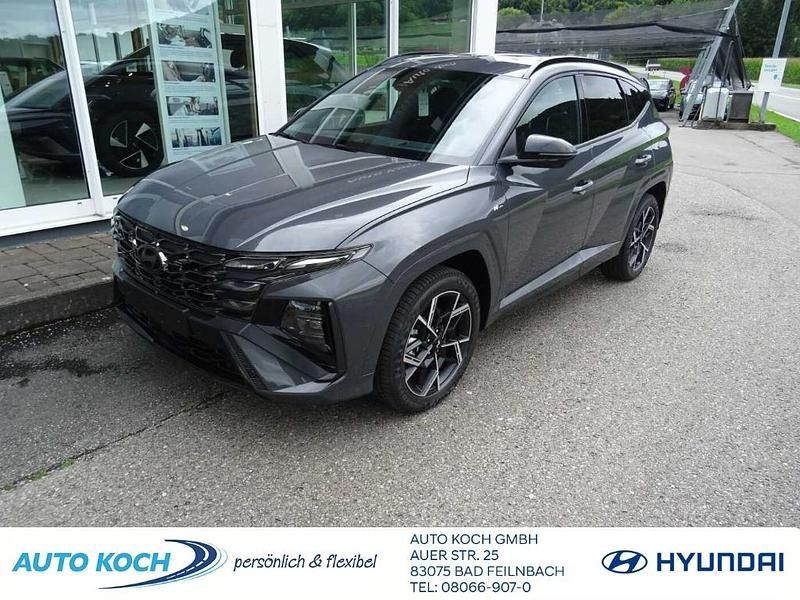 Ecotronic grey / mic) (grau Neu 2025 Hyundai Tucson N Line SUV | 41.490 € (Teuer) - Bild 1/4