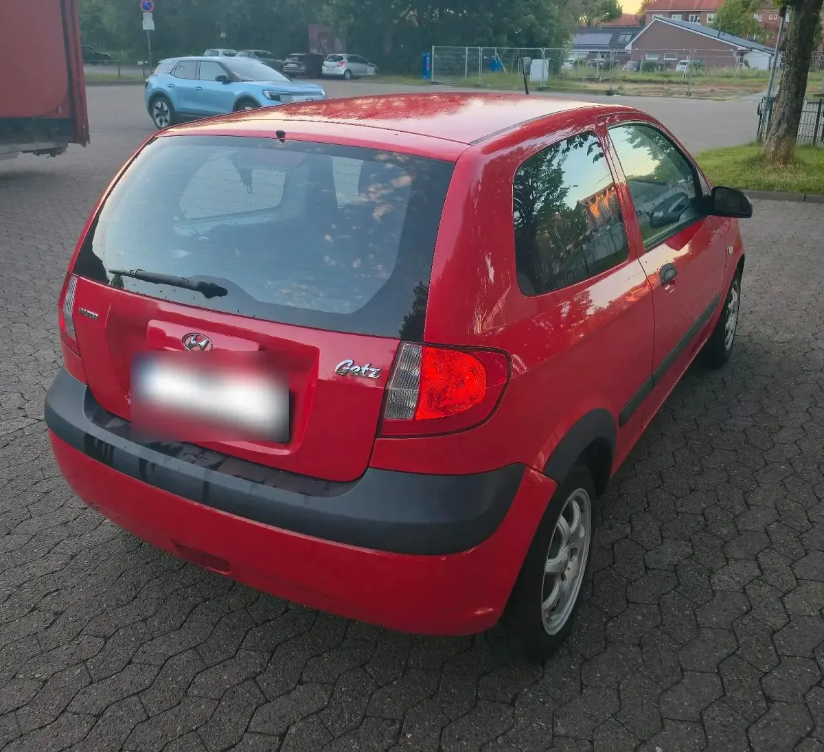 Gebraucht Hyundai Getz 67 PS (49 kW) 2007 Rot Kleinwagen