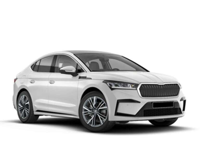 Moon white Neu 2025 Skoda Enyaq iV Clever SUV | 40.290 € (Guter Preis) - Bild 1/1