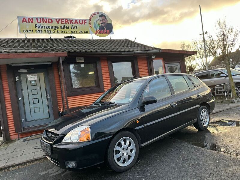Schwarz Gebraucht 2003 Kia Rio Limousine | 1.590 € - Bild 1/4