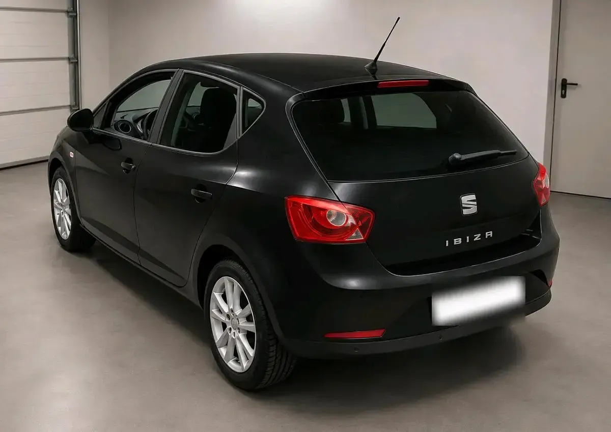 Gebraucht Seat Ibiza 86 PS (63 kW) 2011 Schwarz Kleinwagen