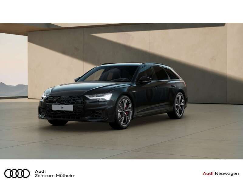 Mythosschwarz metallic Neu 2025 Audi S6 Sport Kombi | 93.350 € (Etwas zu teuer) - Bild 1/4