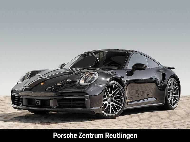 Tiefschwarzmetallic Gebraucht 2023 Porsche 911 Turbo Coupé | 208.911 € (Etwas zu teuer) - Bild 1/4