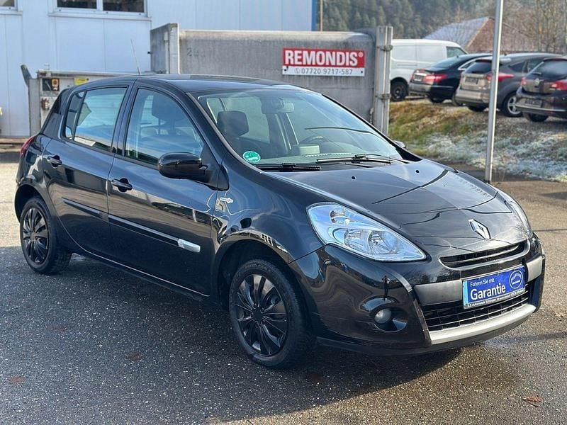 Gebraucht Renault Clio III 75 PS (55 kW) 2012 Schwarz Kleinwagen