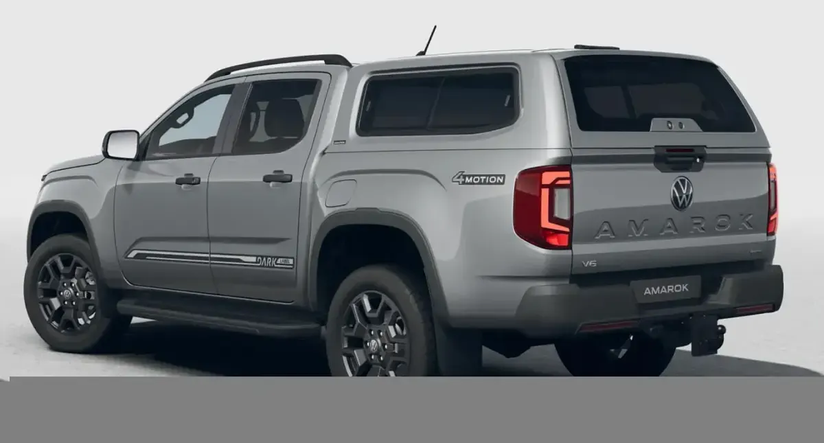 Neu VW Amarok Dark Label 241 PS (177 kW) 2026 Dark grey metallic Pickup