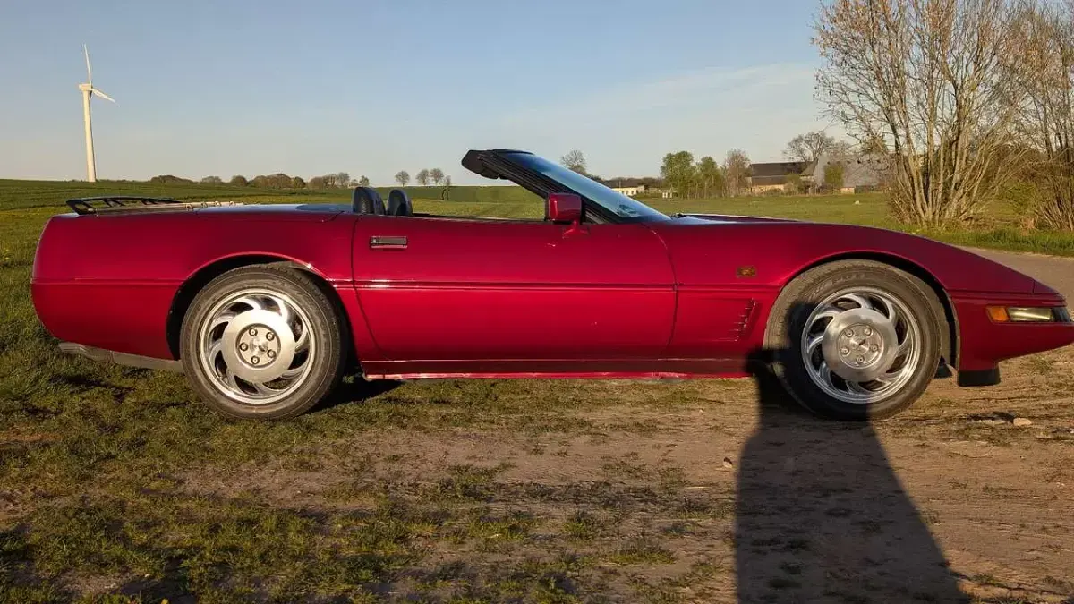 Second-hand Corvette C4 281 CP (206 kW) 1996 Roșu