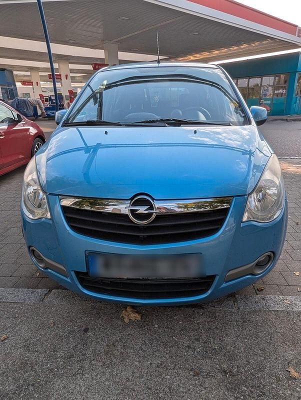 Blau Gebraucht 2009 Opel Agila Edition Kleinwagen | 2.900 € (Guter Preis) - Bild 1/4