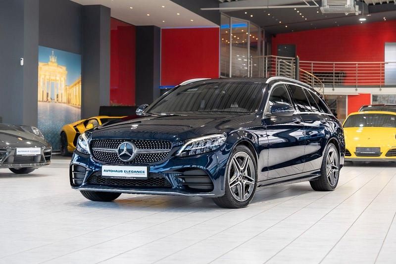 Cavansitblau metalliclack Gebraucht 2019 Mercedes C300 Business Kombi | 24.980 € (Fairer Preis) - Bild 1/4