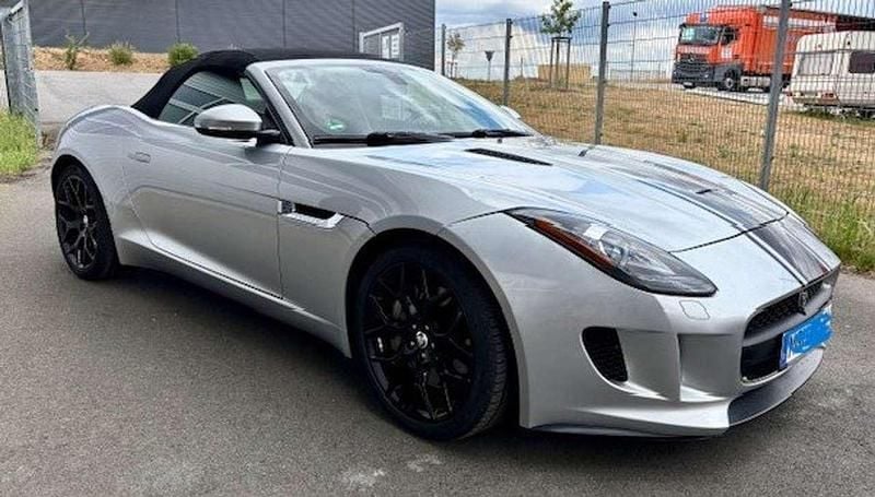Silber Gebraucht 2014 Jaguar F-Type Cabrio | 32.900 € (Guter Preis) - Bild 1/4