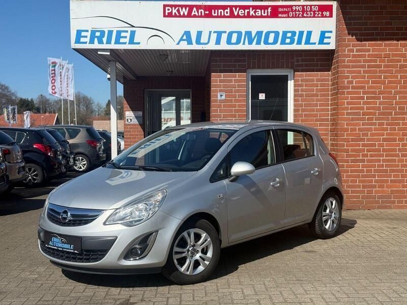Silber Gebraucht 2013 Opel Corsa Active Kleinwagen | 7.490 € (Etwas zu teuer) - Bild 1/4