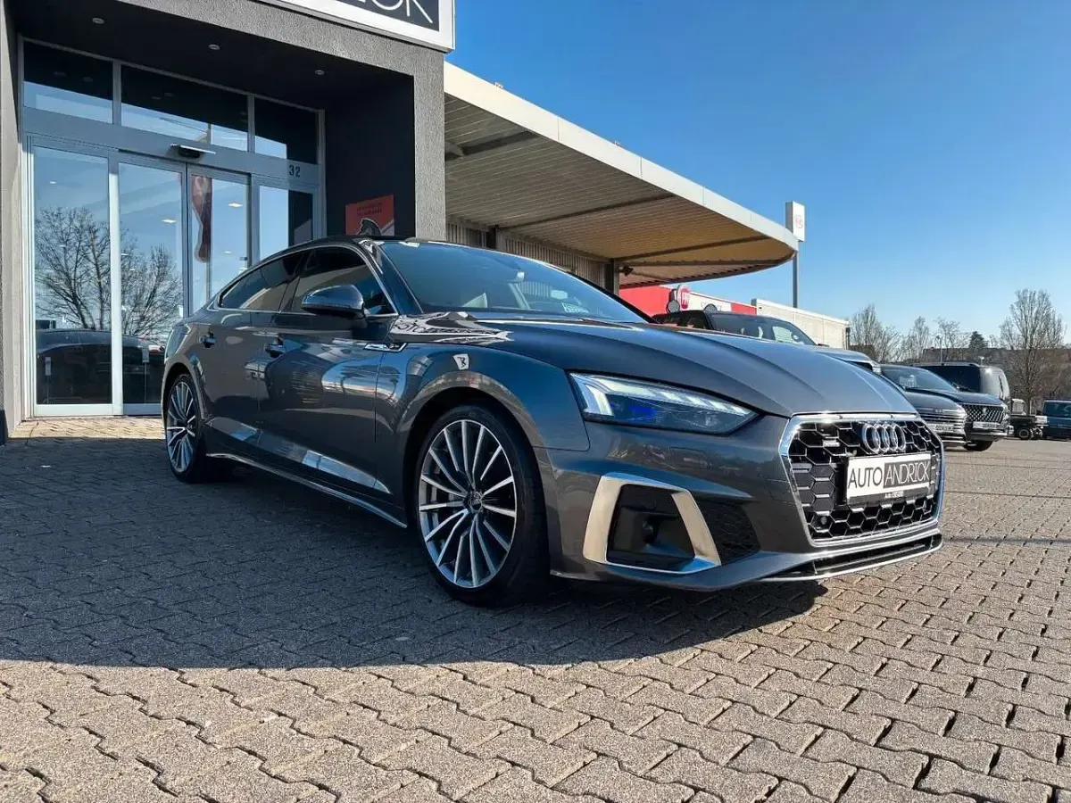 Gebraucht Audi A5 Sportback S-Line 204 PS (150 kW) 2021 Grau Kleinwagen