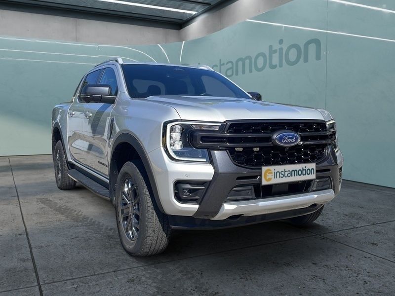 Silber Gebraucht 2023 Ford Ranger Wildtrack Abholung | 47.840 € (Teuer) - Bild 1/4