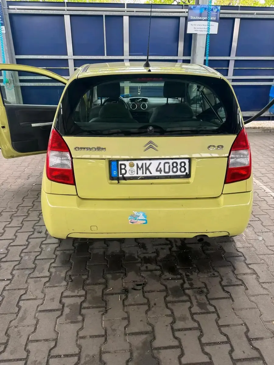 Brugt Citroën C2 60 HK (44 kW) 2007 Gul Hatchback