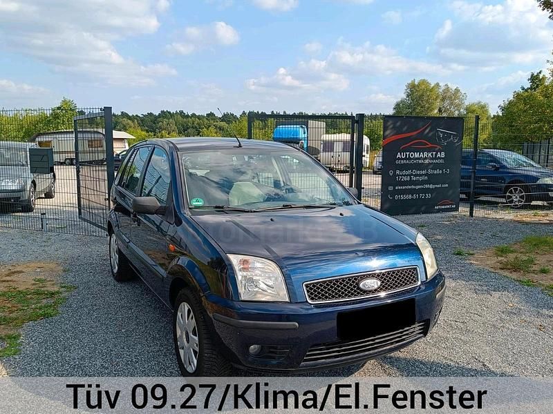 Blau Gebraucht 2003 Ford Fusion Kleinwagen | 2.999 € (Etwas zu teuer) - Bild 1/4