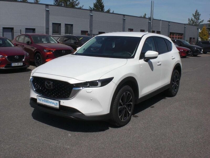 Rhodium white Gebraucht 2024 Mazda CX-5 Exclusive-Line SUV | 33.990 € (Superpreis) - Bild 1/4