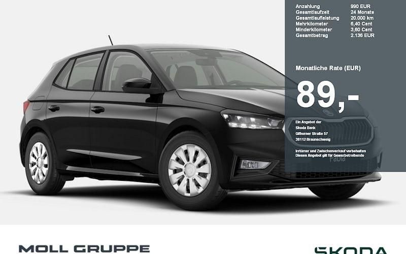 Schwarz Neu 2025 Skoda Fabia Essence Limousine | 18.290 € (Fairer Preis) - Bild 1/2