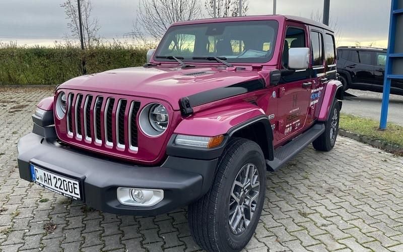 Violett Gebraucht 2022 Jeep Wrangler Sahara SUV | 57.900 € (Guter Preis) - Bild 1/4
