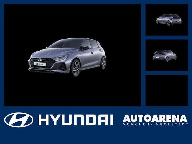 Meta blue / mic Neu 2025 Hyundai i20 N Line Limousine | 24.475 € (Teuer) - Bild 1/4