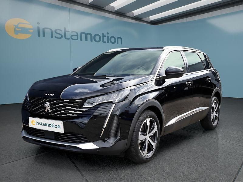 Schwarz Gebraucht 2023 Peugeot 5008 Allure Van / Kleinbus | 29.699 € (Fairer Preis) - Bild 1/4