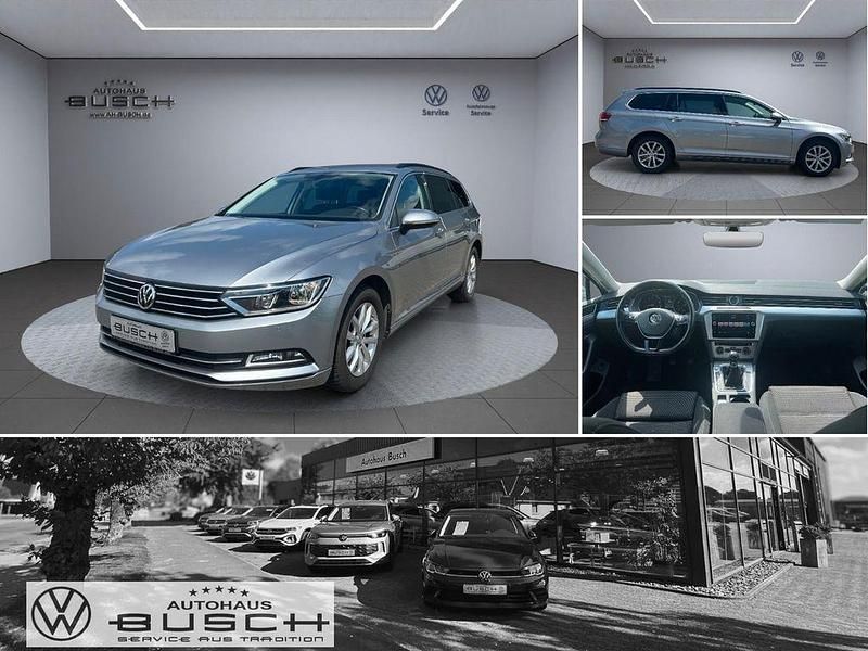 Pyrit silber metallic Gebraucht 2018 VW Passat Comfortline Kombi | 17.950 € (Fairer Preis) - Bild 1/4