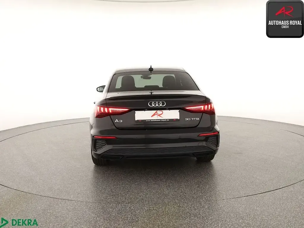 Brugt Audi A3 S-Line 110 HK (80 kW) 2020 Sort Sedan