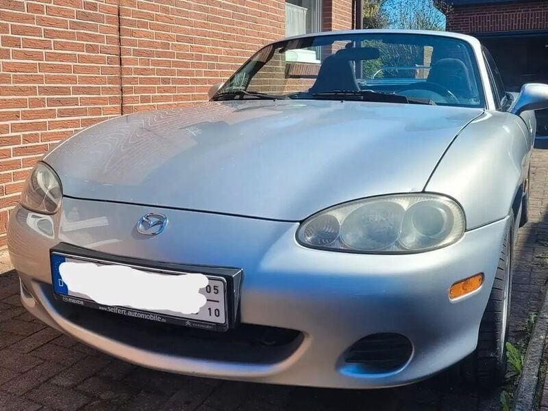 Silber Gebraucht 2003 Mazda MX5 Cabrio | 3.650 € (Superpreis) - Bild 1/4