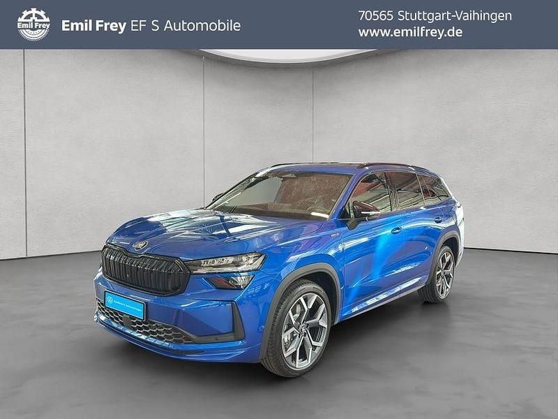Blau Gebraucht 2025 Skoda Kodiaq SportLine SUV | 54.890 € (Etwas zu teuer) - Bild 1/4