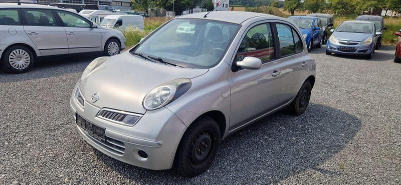 Grau Gebraucht 2008 Nissan Micra Kleinwagen | 1.290 € (Fairer Preis) - Bild 1/4