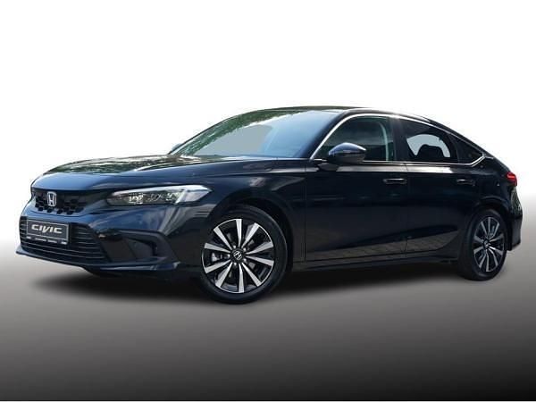 Schwarz (crystal black pearl) Neu 2025 Honda Civic Elegance Limousine | 34.950 € (Guter Preis) - Bild 1/4