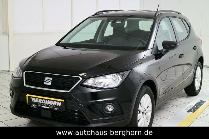 Midnightschwarz (metallic) Gebraucht 2021 Seat Arona Style SUV | 17.880 € (Fairer Preis) - Bild 1/4