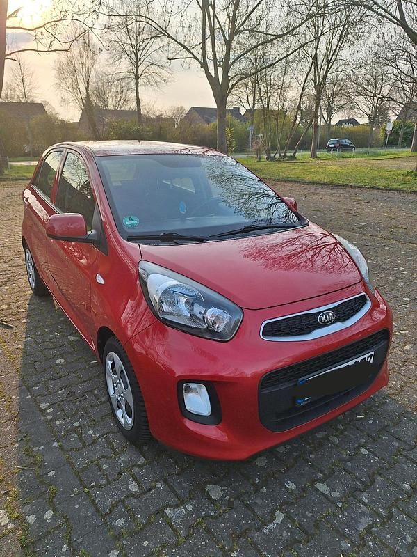 Gebraucht Kia Picanto 67 PS (49 kW) 2017 Rot Kleinwagen