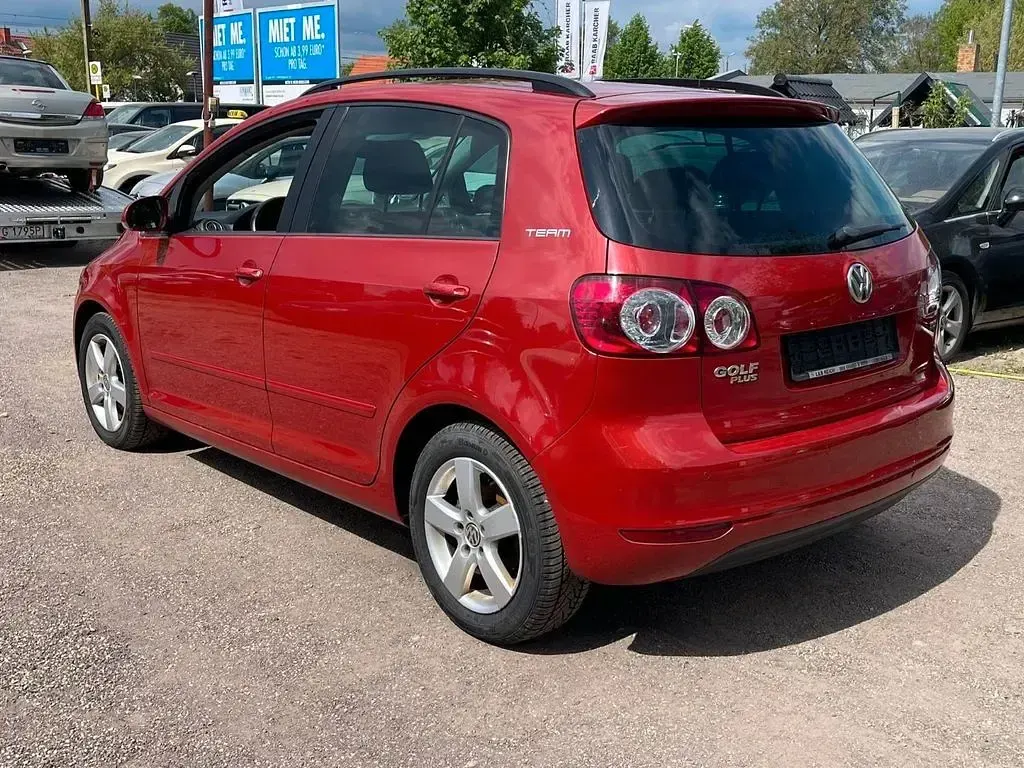Gebraucht VW Golf Plus Cross Team 86 PS (63 kW) 2011 Rot Van / Kleinbus