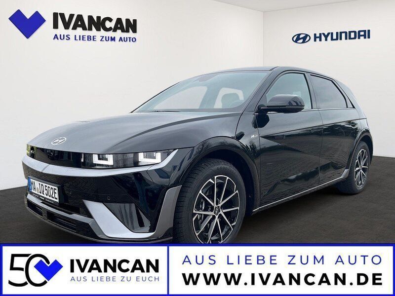 Schwarz Gebraucht 2025 Hyundai Ioniq 5 N Line SUV | 44.990 € (Superpreis) - Bild 1/4