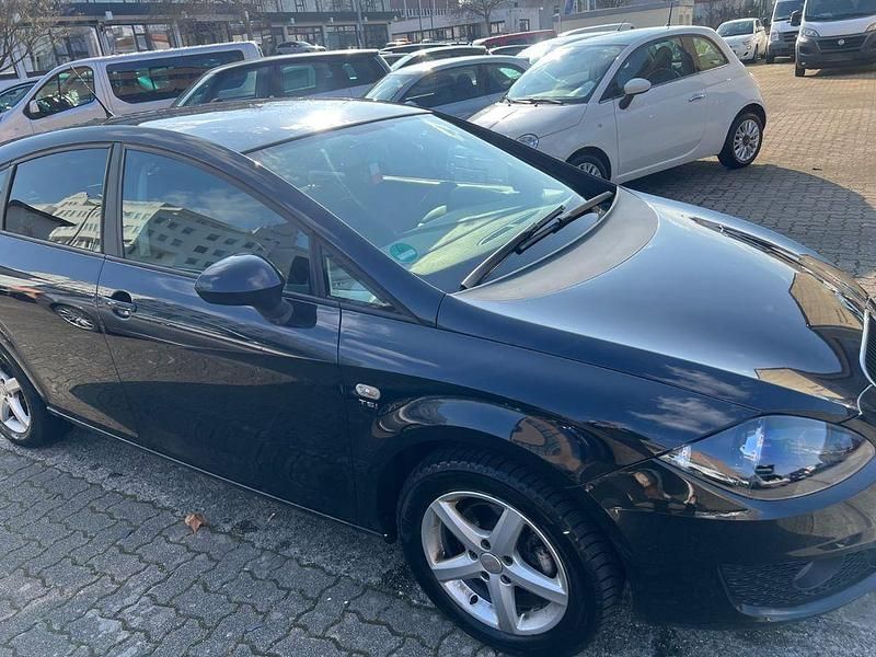 Gebraucht Seat Leon Reference 125 PS (91 kW) 2010 Schwarz Kleinwagen