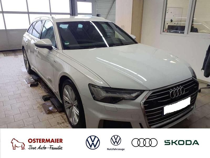 Gebraucht Audi A6 Sport 367 PS (269 kW) 2023 Gletscherweiß metallic Kombi