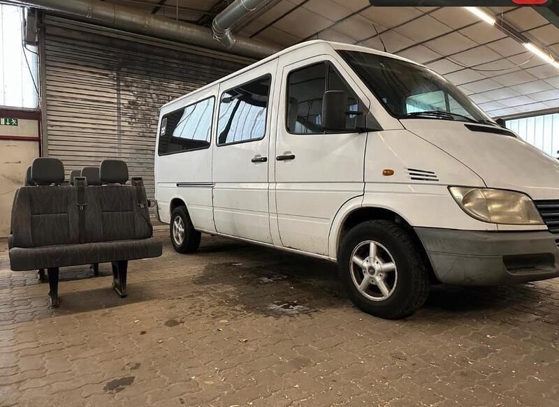 Weiß Gebraucht 2001 Mercedes Sprinter Van | 6.999 € (Superpreis) - Bild 1/4