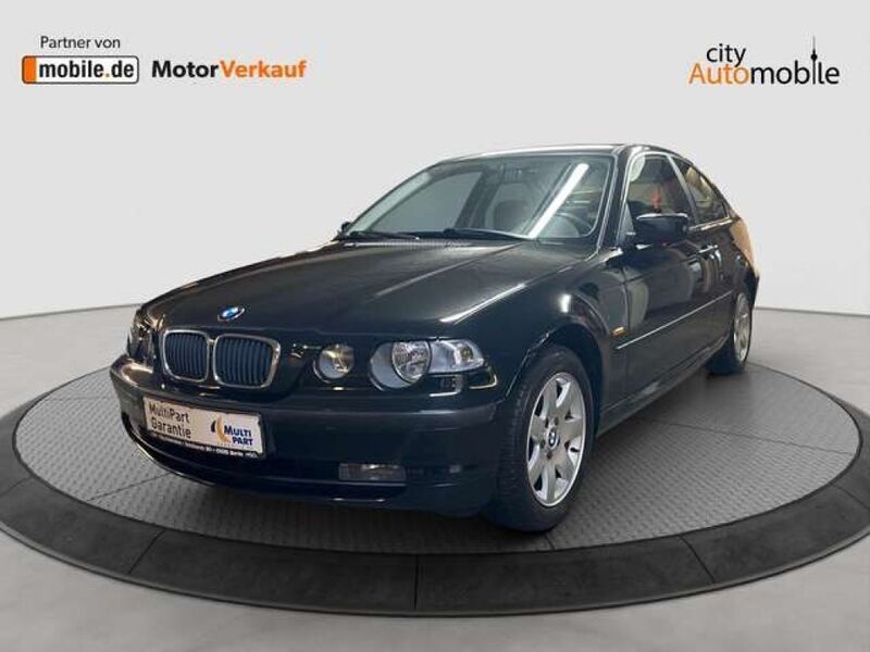Schwarz ii (metallic) Gebraucht 2003 BMW 316 Coupé | 2.480 € (Fairer Preis) - Bild 1/4