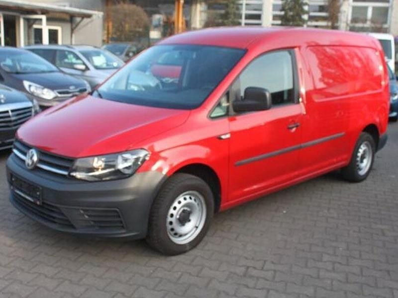 Gebraucht VW Caddy Maxi 102 PS (75 kW) 2020 Rot Van / Kleinbus
