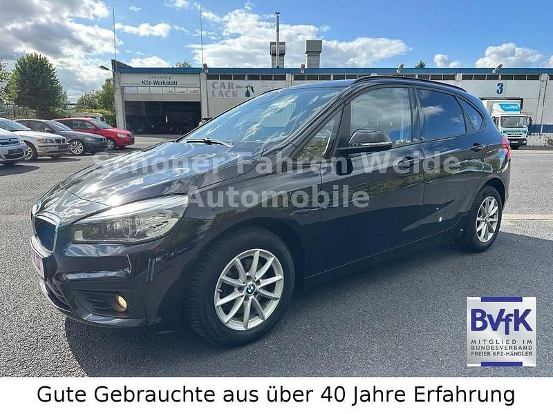 Schwarz Gebraucht 2016 BMW 218 Active Tourer Advantage Van / Kleinbus | 13.650 € (Fairer Preis) - Bild 1/4
