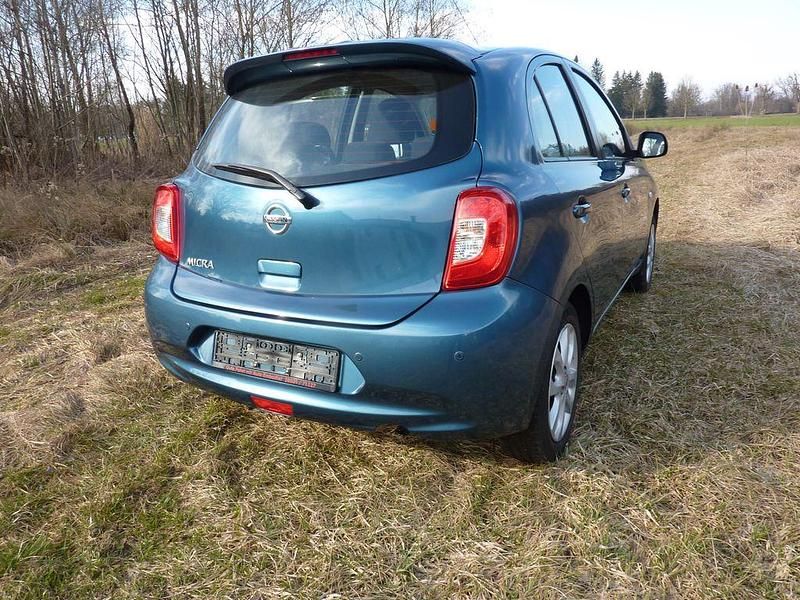 Gebraucht Nissan Micra Acenta 80 PS (58 kW) 2015 Blau Kleinwagen