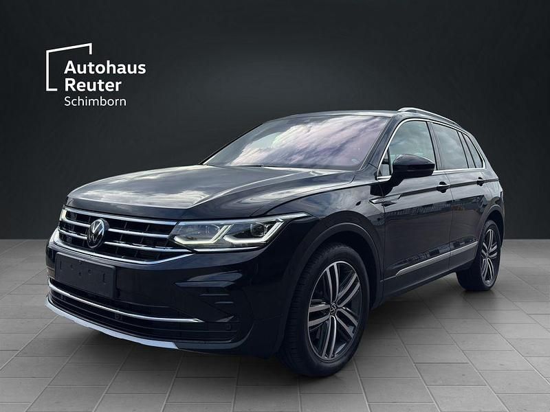 Schwarz Gebraucht 2022 VW Tiguan SUV | 34.990 € (Teuer) - Bild 1/4