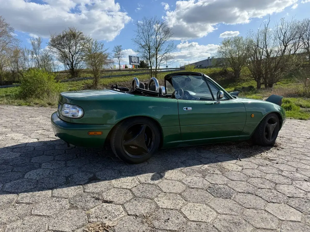 Gebraucht Mazda MX5 116 PS (85 kW) 1993 Grün Cabrio
