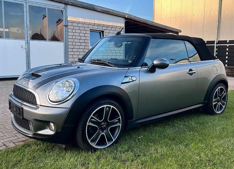 Silber Gebraucht 2010 Mini Cooper S Cabriolet Cabrio | 7.900 € (Superpreis) - Bild 1/4