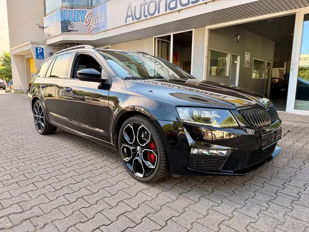 Gebraucht Skoda Octavia RS 230 PS (169 kW) 2016 Cerna magic/black magic (metallic) Kombi