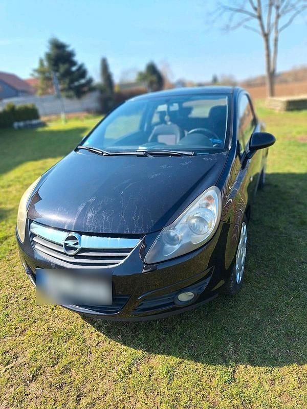Gebraucht Opel Corsa 90 PS (66 kW) 2007 Schwarz Kleinwagen