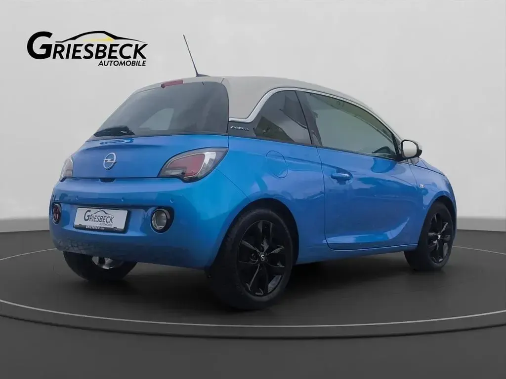Gebraucht Opel Adam Unlimited 87 PS (63 kW) 2017 Blau Kleinwagen