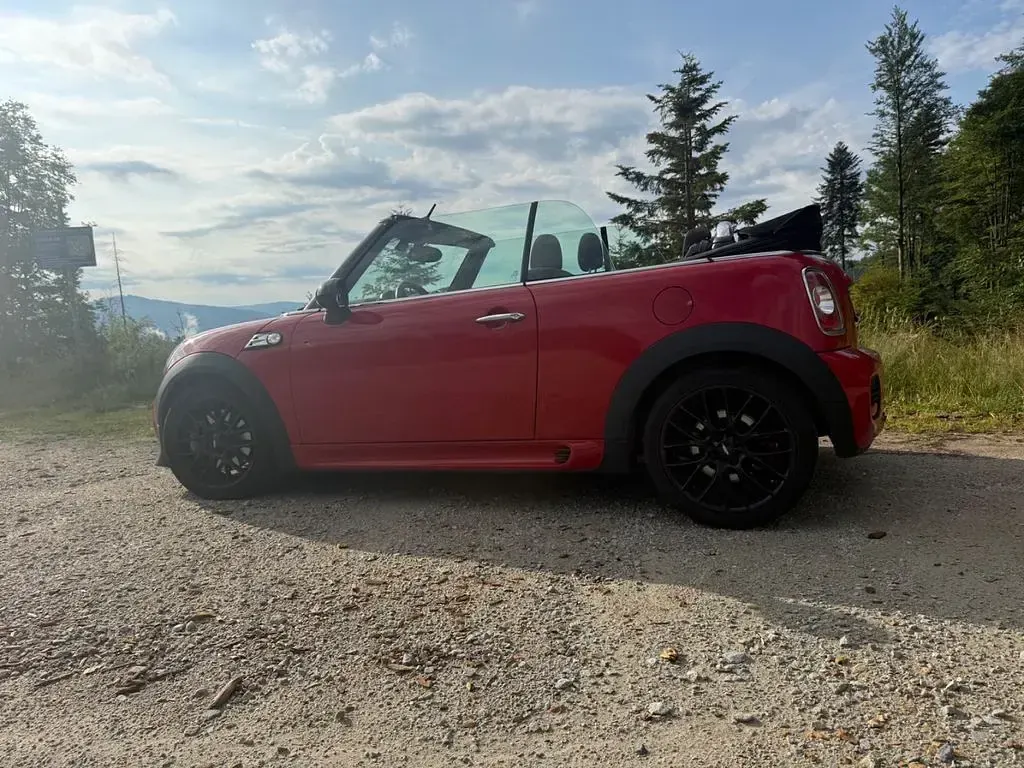 Gebraucht Mini John Cooper Works Cabriolet 211 PS (155 kW) 2015 Rot Cabrio