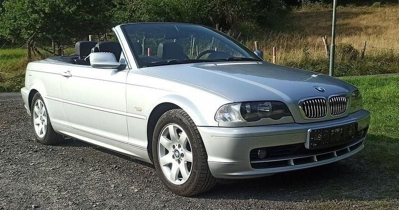 Silber Gebraucht 2000 BMW 323 Cabriolet Cabrio | 3.999 € (Guter Preis) - Bild 1/4