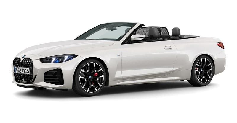 Weiß Gebraucht 2025 BMW 430 Cabriolet Comfort Edition Cabrio | 58.842 € (Etwas zu teuer) - Bild 1/4
