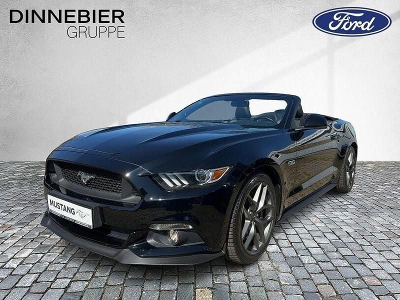 Gebraucht Ford Mustang GT Convertible 421 PS (309 kW) 2016 Schwarz (metallic) Cabrio